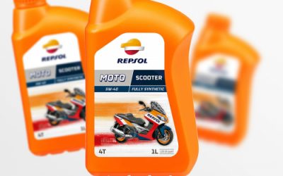 REPSOL – Moto Scooter 4T 5W-40 – € 12,00